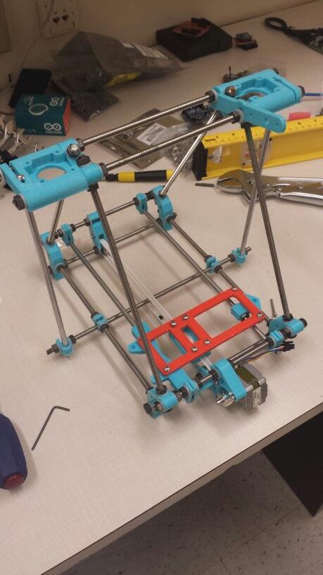 MABadge's tweet photo. Y axis done for reprappro huxley! http://t.co/5lSIoyUvKV