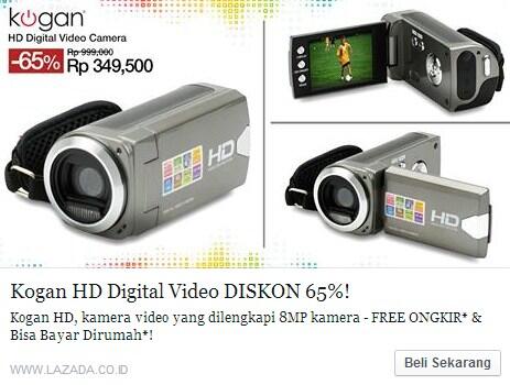 Bunda_us's tweet photo. Lazada HandyCam MayHam SALE - Diskon hingga 65% - http://t.co/wbZUiKBxJB http://t.co/jOUdB02U2K
