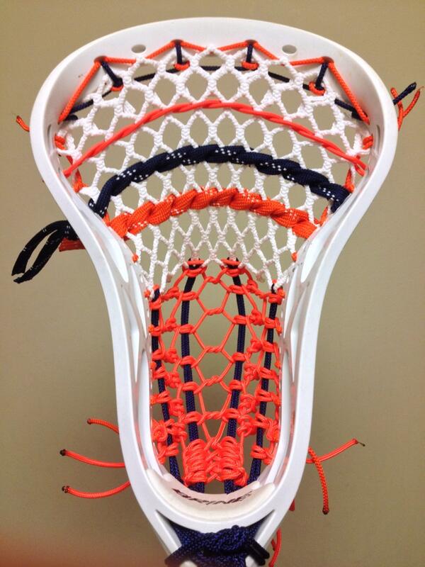 MWLax01's tweet photo. #lacrosse #tradmesh #stringjob. We know how to get fancy when the moment strikes. #midwestlacrossecompany http://t.co/0KO1d6tmSC