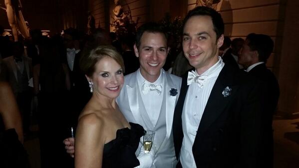 katiecouric's tweet photo. “@johnmolner: Here it is! @jimparson2 at #Metball2014. #BigBangTheory http://t.co/rWtH83UW13” here's one from last week!