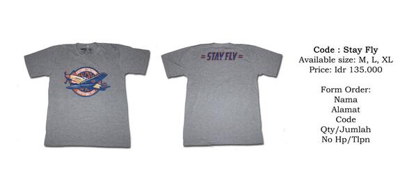 #futureculture Stay Fly 135K (M, L, XL) for order text to 085792566303 or BBM 762CBC89