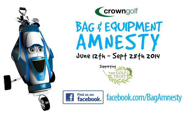 PLEASE RT: @CrownG0lf announces Bag Amnesty. 4 million spare golf bags targeted! See golfne.ws/p7n3