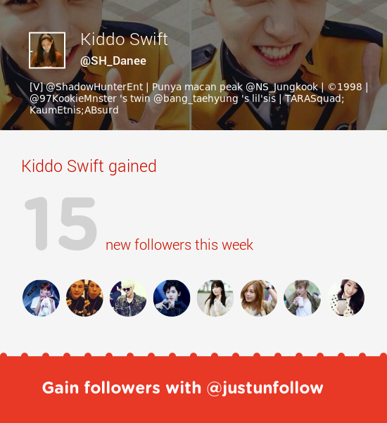 adoeraa's tweet photo. Fab tweeps @btsjoen @ToppDoggKHS @seh0on94 &amp; more followed me. Grow with http://t.co/bX1YkJ1vPm http://t.co/65sFobm2HK