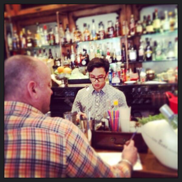 First one to go... Nice to see some old colleagues today.... Come on Randy! <a href="/ginMare/">Gin Mare</a>