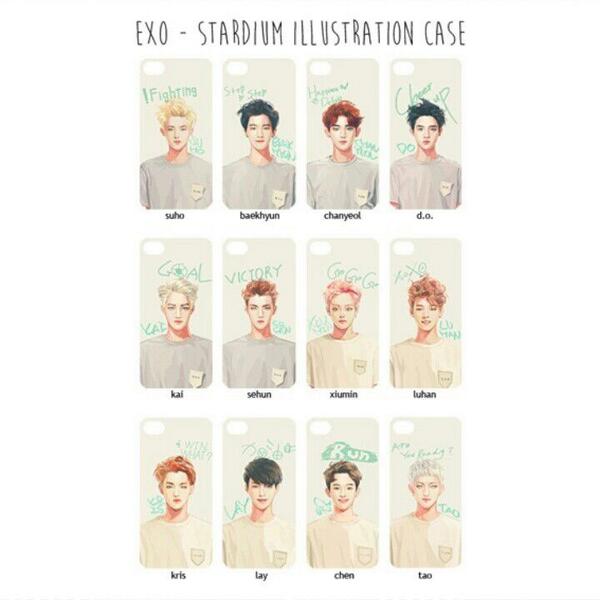 POPKoreanS_'s tweet photo. OPEN PO EXO STARDIUM ILLUSTRATION HP CASE @ Rp.180rb Mall Kota Kasablanka Lt.1, SMS/WA:081807150100 http://t.co/89nq80y7En