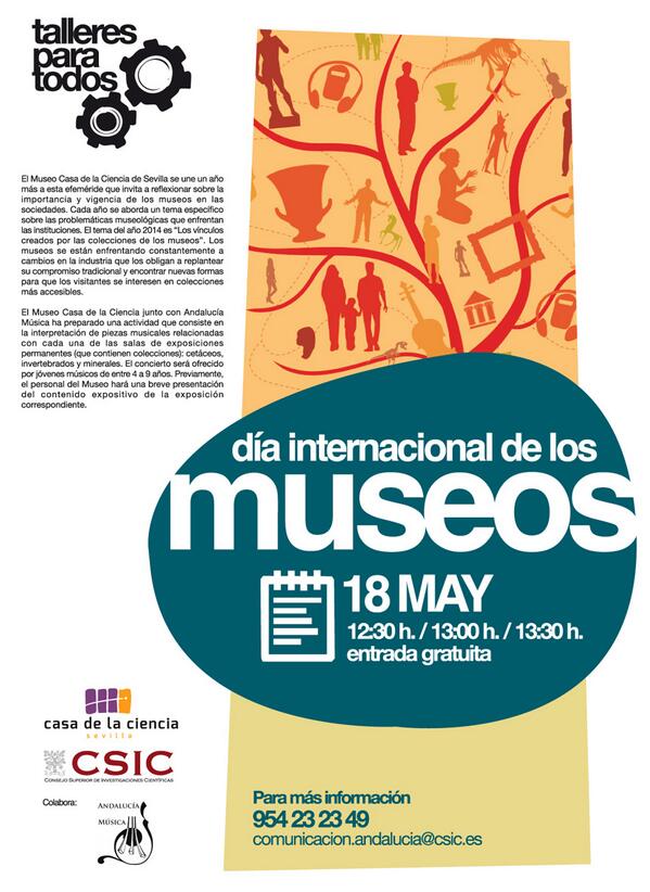 <a href="/TOMAREANDO/">Sevilla Cultura</a> Este domingo es el #DíaInternacionalDeLosMuseos y lo celebramos con un concierto de música clásica!