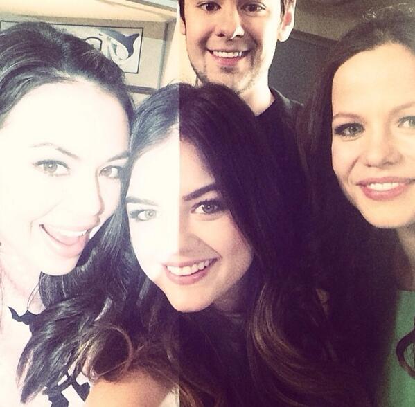 PLLlittletheory's tweet image. Jenna, Mona and Lucas are OFFICALLY back in S5! #PLLN