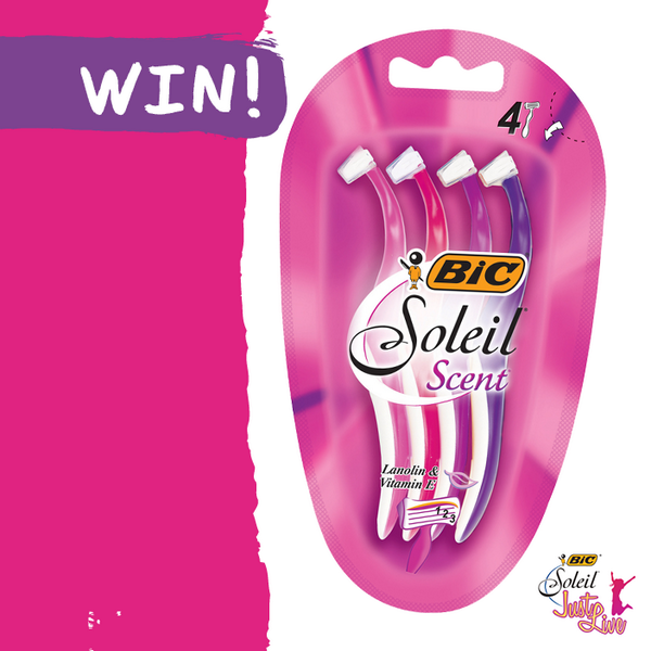 SoleilJustLive's tweet photo. Follow and RT for your chance to #win one of 2 BIC® Soleil® Scent® shavers. *UK &amp; ROI only. Competition closes Monday http://t.co/JOrDMbz6gb