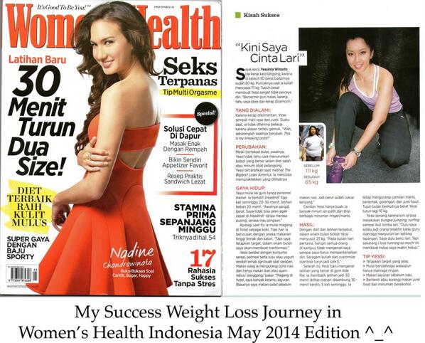 YessintaWinarto's tweet photo. Akhirny nemu juga Women's Health Magazine May 2014 ^_^
My Journey is inside that magazine ^o^
Thank u Buddha <3 http://t.co/OQEr48zgu9