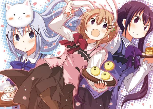 ごちうさ日替わり応援イラスト＃38公開致しました！本日はぴかちさん