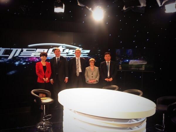 BF_Group's tweet image. Peter Martin, Chris King and Patricia Griffin were interviewed by China Education TV this month