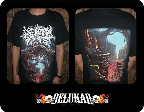 belukarcult's tweet photo. Ts Death Vomit - Bridge . Size: L . IDR: 125.000 (exclude shipping) . For Order 085725191666 . http://t.co/3ZRdydSJ8k