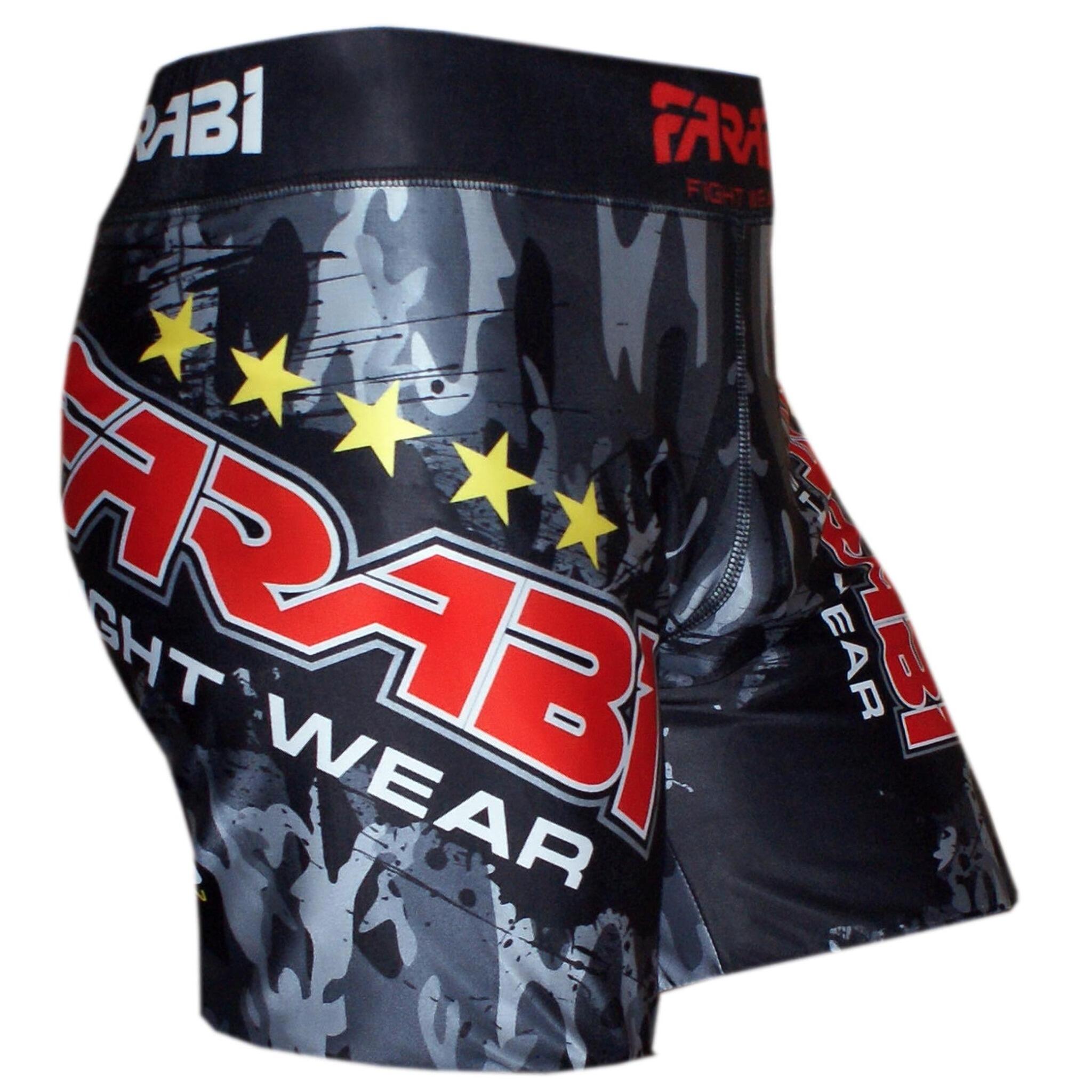 Farabi MMA Boxing Kickboxing Muay Thai Mix Martial Arts Cage Fighting Grappling Training Gym wear Clothing Shorts Trunks