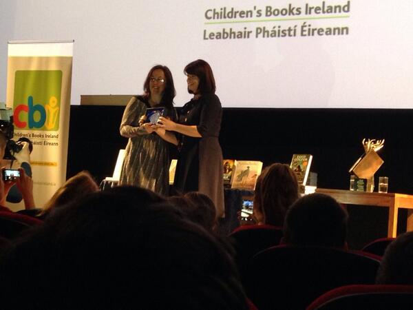 LaureatenanOg's tweet photo. Marie-louise gets Fiction of the year http://t.co/NqnajZkitr