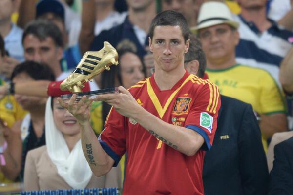 BBCSport's tweet image. Fernando Torres is included in Spain's 30-man provisional World Cup squad - see the list here bbc.in/1oKzgi1