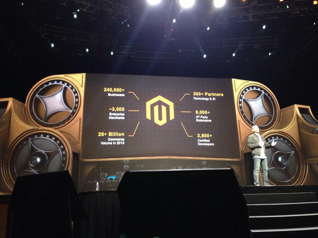 bobbyshaw: How do you like them numbers #MagentoImagine http://t.co/iMLQ81iuDv