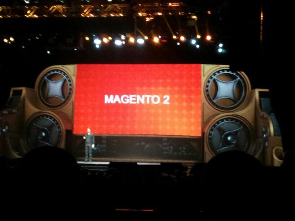 sweettooth: That's right; Magento 2 being discussed at #MagentoImagine http://t.co/3W8yEB3u7U