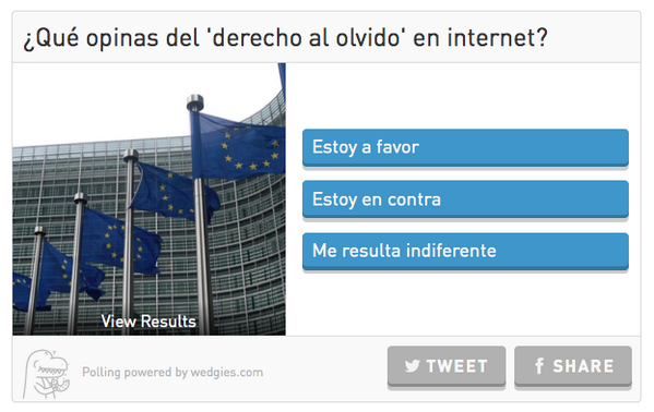 eloutput's tweet photo. Europa defiende el 'derecho al olvido’ en internet frente a Google. ¿Tú qué opinas? - http://t.co/VtuJGH6wQ3 http://t.co/cg6Il6Nr6p