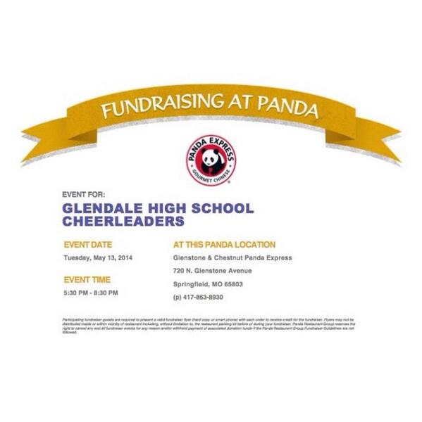 michael_reederr's tweet photo. GO TO PANDA EXPRESS TONIGHT AND SHOW THIS FLYER AT THE CASH REGISTER. it supports your Glendale cheer program 💙❤️💙❤️ http://t.co/0sVUJcLUJt