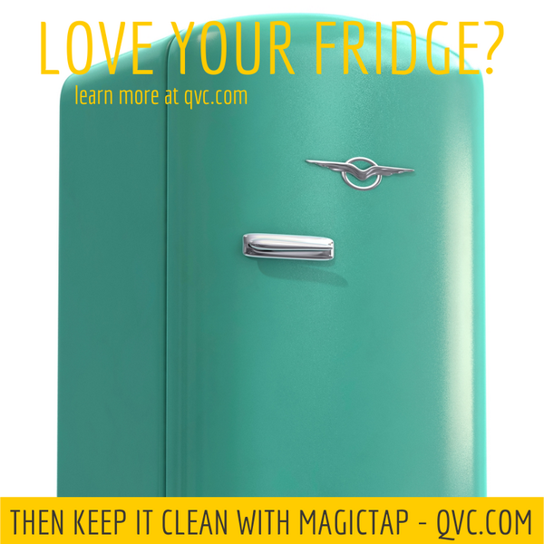 .<a href="/TheMaytagMan/">The Maytag Man</a> we're celebrating MAYTAG MONTH by pairing our fridge with <a href="/TheMagicTap/">The Magic Tap</a> qvc.co/MagicTap