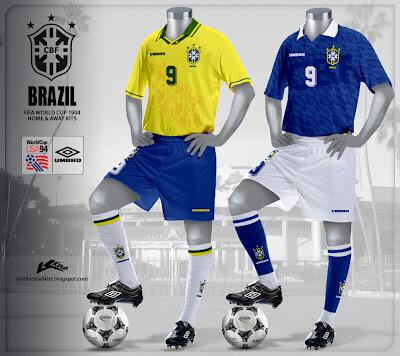 WorldCupUSA94's tweet photo. Brasil's home and away kit for #WorldCup #USA94. Do you like it? http://t.co/wSkoVcAd0A
