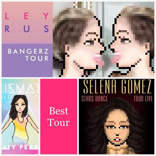 vmashb's tweet photo. BEST TOUR
BANGERZ TOUR
STARS DANCE TOUR
PRISMATIC WORLD TOUR http://t.co/eu0ORaW1ih