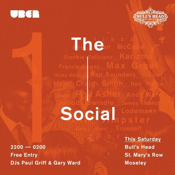 Back at <a href="/thebullshead/">The Cuban Embassy</a> Moseley this Saturday for a free session. Be rude not to....