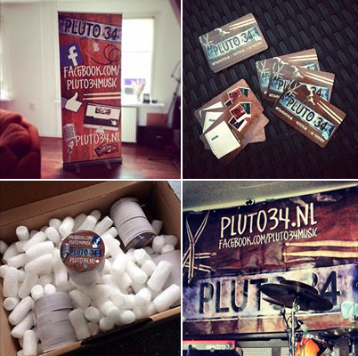 Pluto34; voor op je muur, boven je bed, in je portemonnee, op je voorhoofd, in je broekzak, tijdens congres, VREUGDE