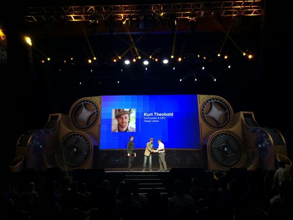 blackbooker: Welcome @kurttheobald to the stage at Imagine. Woohoo! #magentoimagine http://t.co/smBTqj5HYa