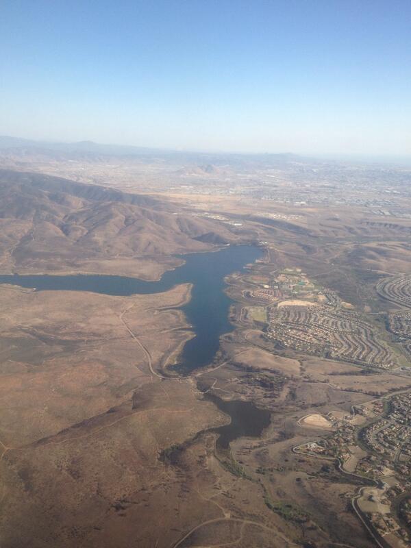 Coming home!!  Beautiful shot of #otaylake and the #OTC