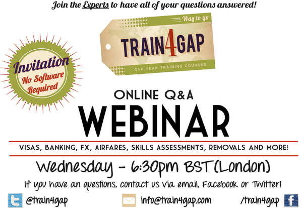 train4gap's tweet image. Hey everyone, Webinar tomorrow! Register at train4gap.com