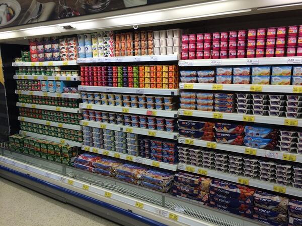 Yogurts looking good this afternoon! <a href="/SHawkesford/">suzanne hawkesford</a> <a href="/GeggChris/">Chris Gegg</a> <a href="/clairefweir/">Claire Pickthall</a> <a href="/Jeffe18Caroline/">Caroline Jefferson</a> @24SSSTesco #2getherwecan