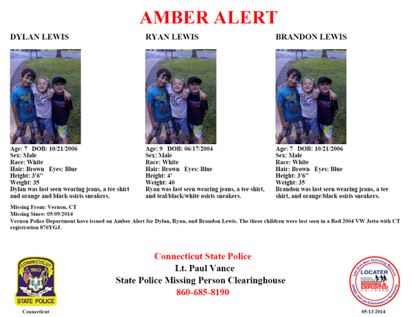 .<a href="/CT_STATE_POLICE/">CT State Police</a> issue #AMBER Alert. Red VW Jetta 876YGJ. See bit.ly/RCmkj3