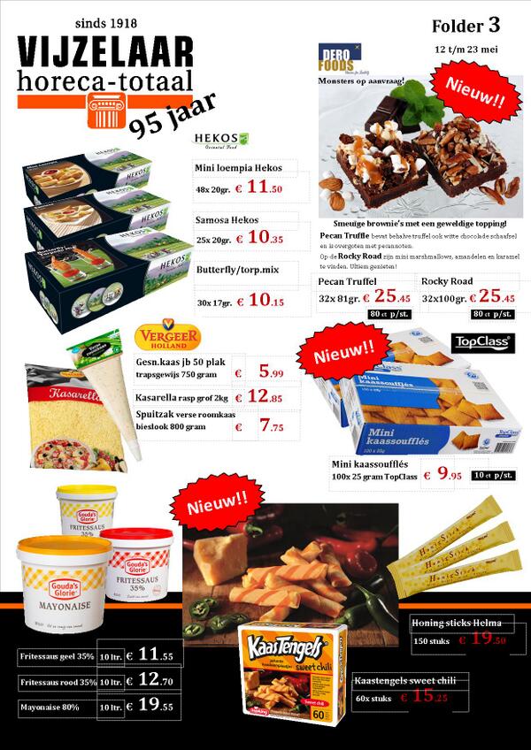 Vijzelaar 95 jaar folder 3. loopt t/m 23 mei 2014