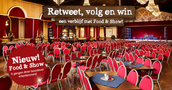Retweet, follow en win een weekend in een Wigwam Deluxe inclusief Food &amp; Show! ow.ly/wNr5n #winactie