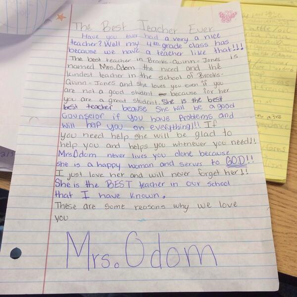 Carol Odom tweet media