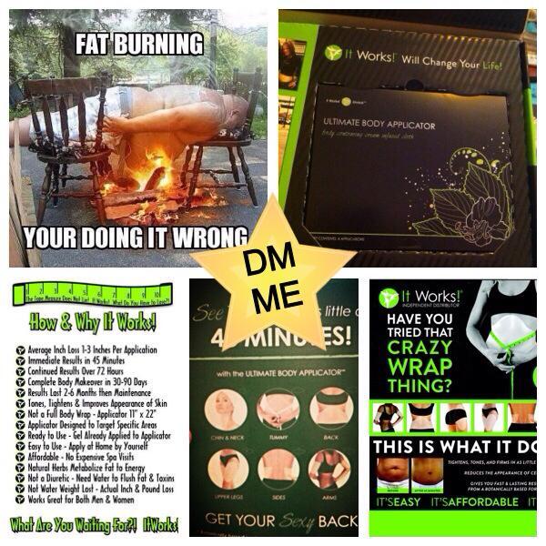 pure_evil_dj's tweet image. make a change today #itworks #crazywrap #45mins #banishcellulite