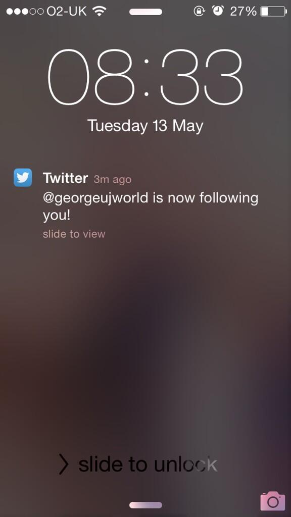 THANK YOU @georgeujworld