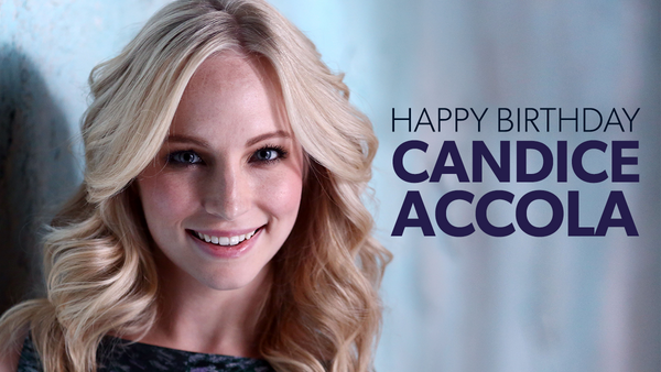 cwtvd's tweet photo. Happy Birthday to Mystic Falls' favorite blondie, @CandiceAccola! http://t.co/QS5SiWWZdw