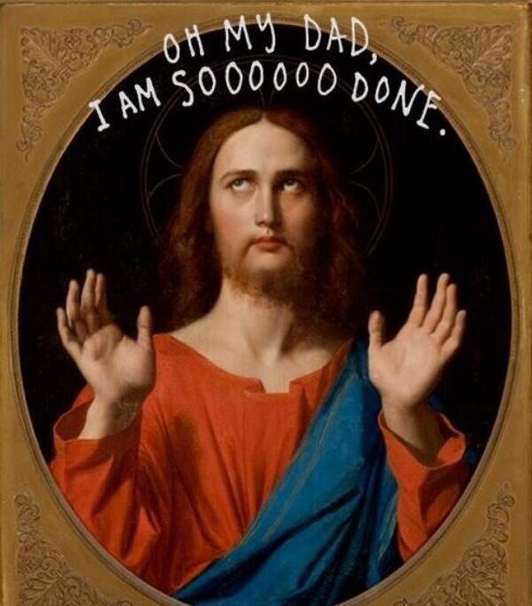 Jesus tweet media