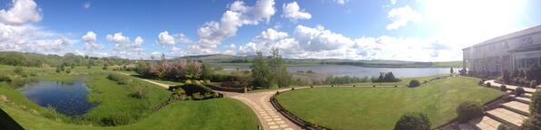 Couldn't have picked a prettier place to go after work on a sunny day like today... 😁☀️🍹 <a href="/LochsideH/">Lochside Hotel & Spa</a> #stunningview