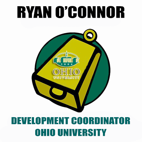 OhioUSportsAd's tweet photo. Ring. That. Bell! @RyanROConnor will be sticking around Athens as a Development Coordinator for @OhioU! #OUSportsAd http://t.co/aJs9R0vSzB