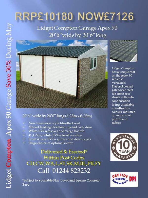 Prefab_Garages's tweet photo. Great discounts @LidgetCompton national delivery with great local service.#chestertweets #nwalestweets http://t.co/hUZ1ZpBtYC