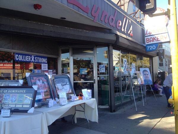 lyndellsbakery's tweet photo. Only 5 months away til' our "2nd Annual Sean Collier Weekend" to benefit Sean's Memorial Scholarship by the SAPD. http://t.co/l6aS6Eht6C