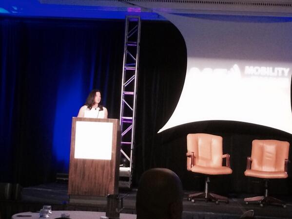 bbelding's tweet image. #AirMaribel on stage opening up #m6xchange cc @MaribelLopez