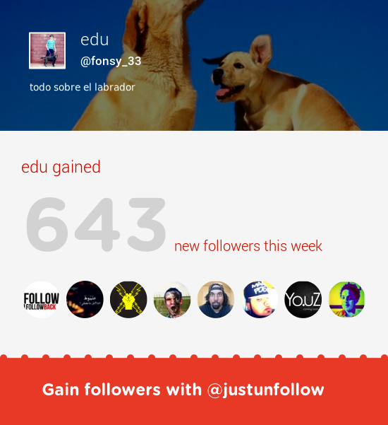 fonsy_33's tweet image. Fab tweeps @stayfabhunnie @nser2201 @TruthShocked &amp;amp; more followed me. Grow with justunfollow.com/?r=twp