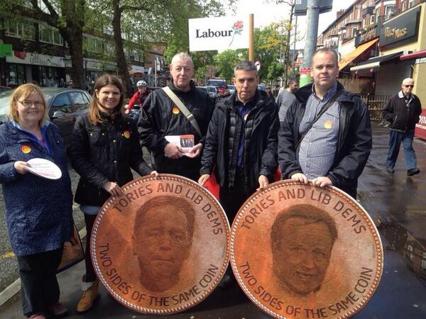 hacking4chorltz's tweet image. Campaigning against Condem Govt outside #Chorlton precinct last Saturday. #votehacking22May