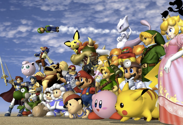 GameSpot's tweet photo. #VGHM celebration continues with our Super Smash Bros. 15th anniversary retrospective. http://t.co/4BznH0deSg http://t.co/z6n3NTkdve