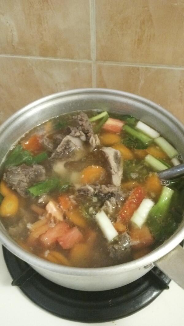dsysang's tweet photo. Voila...sop iga nya sdh ready http://t.co/woQWZvaLHf