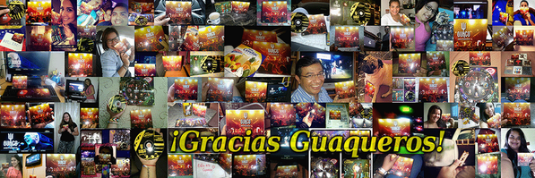 ► ¡Gracias Guaqueros!→ GUACO HISTÓRICO DVD bate récord→ vendió 120 mil unidades en 3 días → bit.ly/DVDrecord Ψ